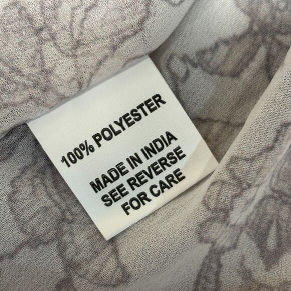 Asa Kaftans Women Kaftan Top Size Large Kimono Artsy Floral Boho C043 -13 - Picture 7 of 16